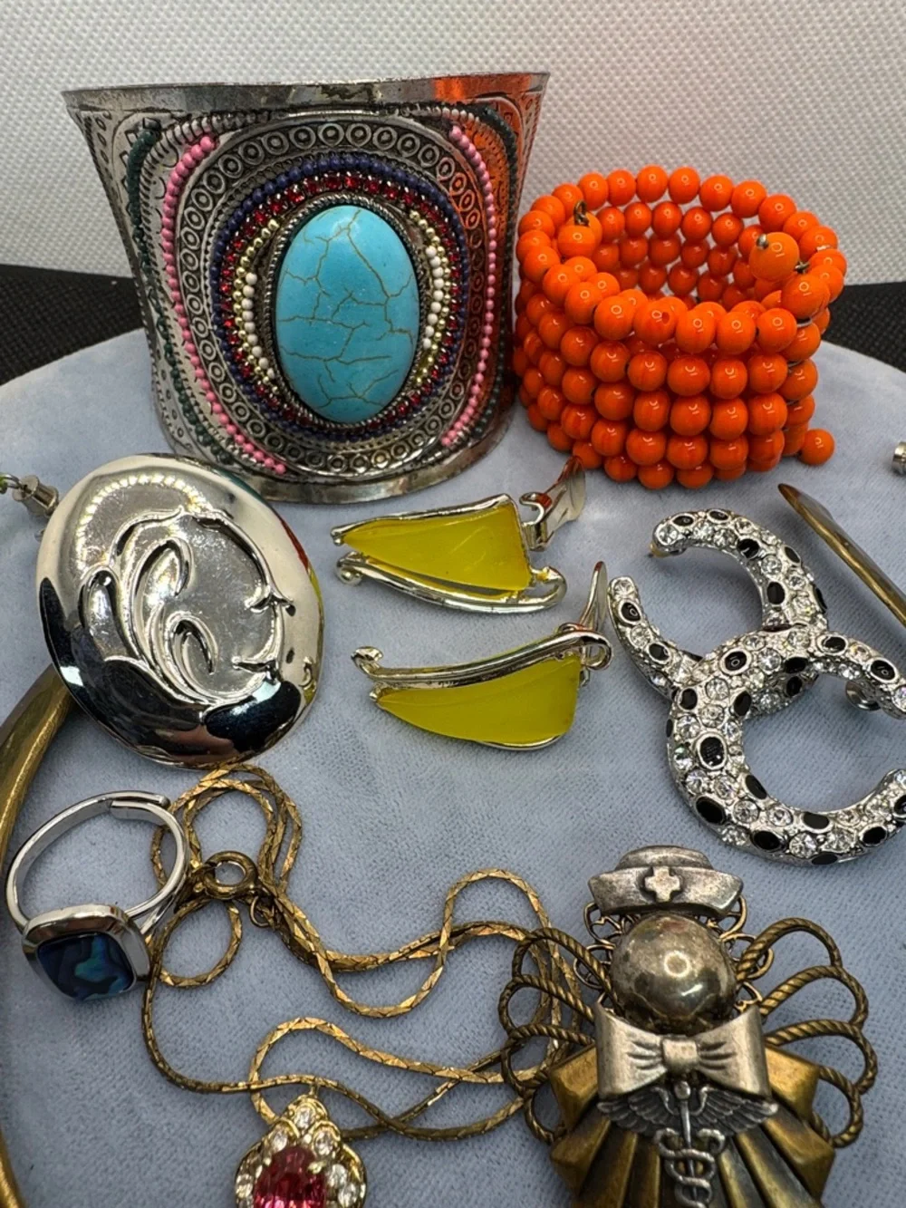 Jewelry Lot: 10 Items. ALL WEARABLE! - Picture 6 of 9